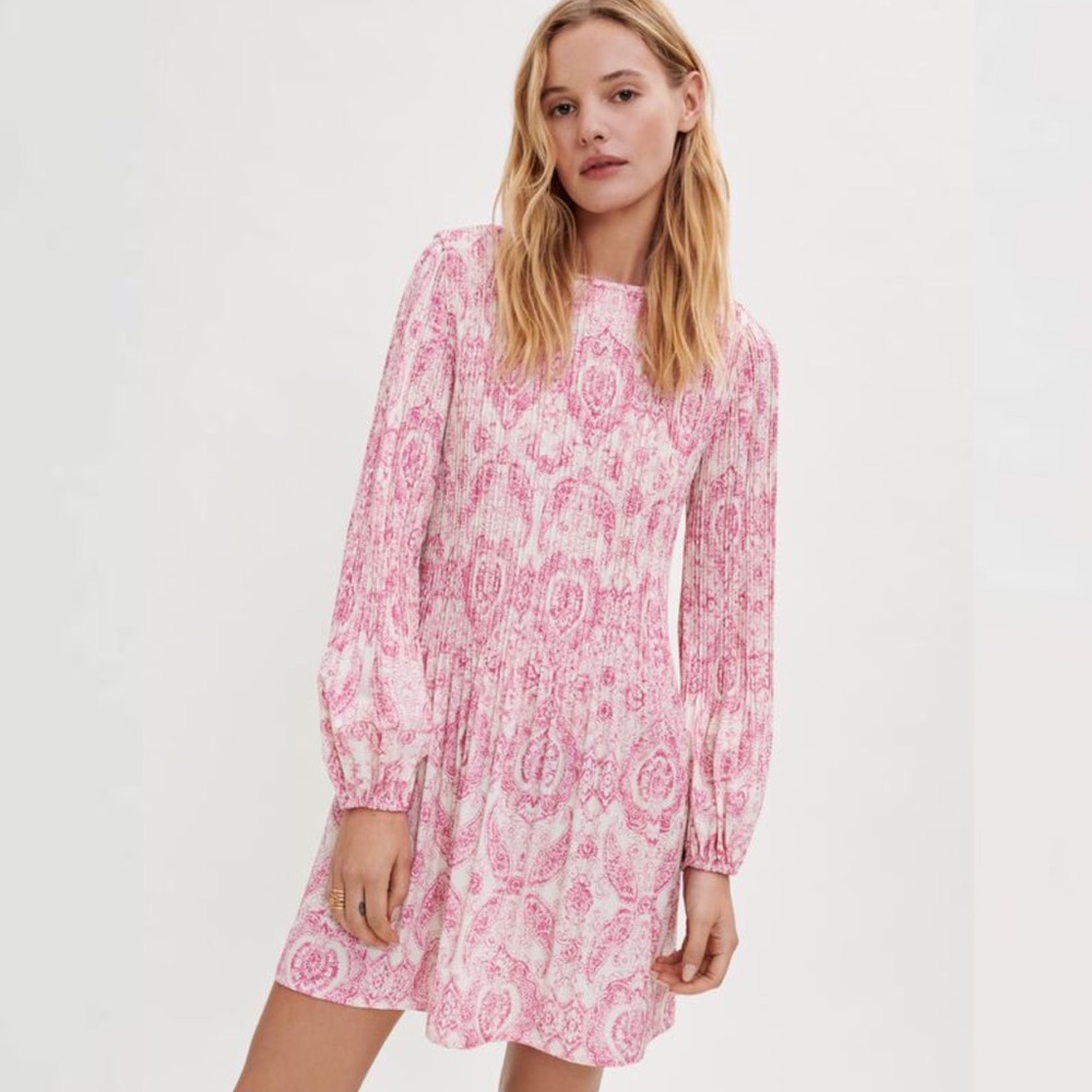 NWT Maje Printed Dress